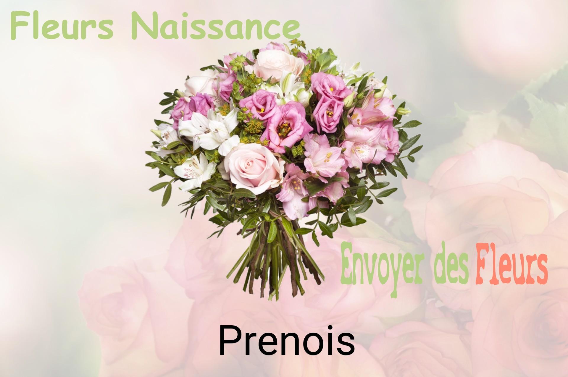 Bouquet de fleurs de naissance livré à Prenois